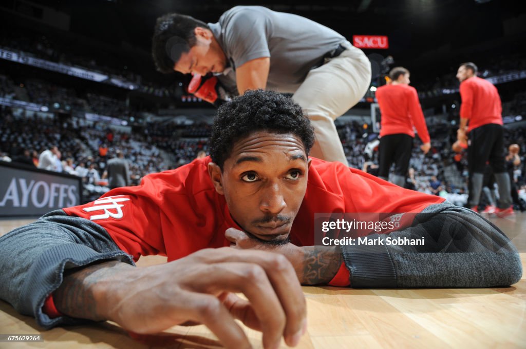 Houston Rockets v San Antonio Spurs - Game One