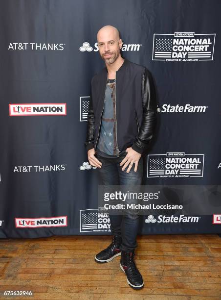 Chris Daughtry of Daughtry attends Live Nation's celebration of The 3rd Annual National Concert Day at Irving Plaza on May 1, 2017 in New York City.