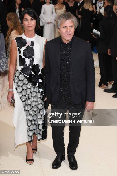 Arianna Alessi and Renzo Rosso attend "Rei Kawakubo/Comme des Garcons: Art Of The In-Between" Costume Institute Gala - Arrivals at Metropolitan...