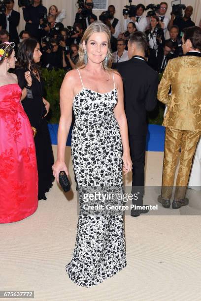 Aerin Lauder attends the "Rei Kawakubo/Comme des Garcons: Art Of The In-Between" Costume Institute Gala at Metropolitan Museum of Art on May 1, 2017...