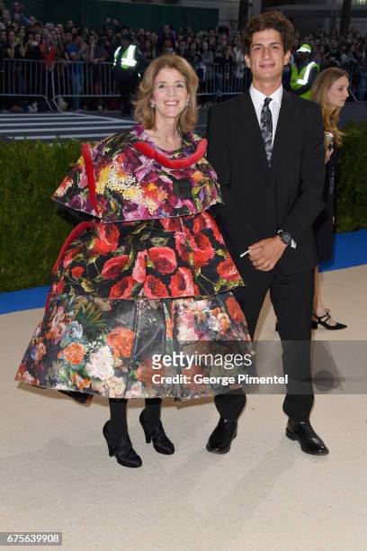 Caroline Kennedy and John Schlossberg attend the "Rei Kawakubo/Comme des Garcons: Art Of The In-Between" Costume Institute Gala at Metropolitan...