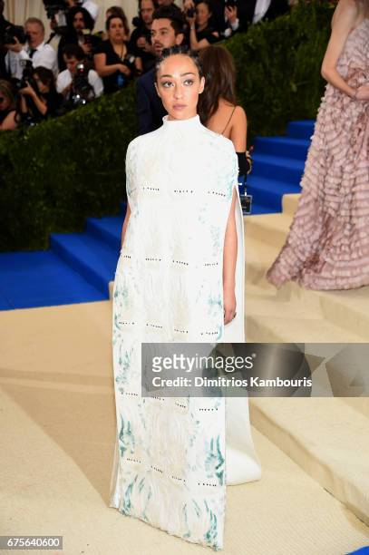 Ruth Negga attends the "Rei Kawakubo/Comme des Garcons: Art Of The In-Between" Costume Institute Gala at Metropolitan Museum of Art on May 1, 2017 in...