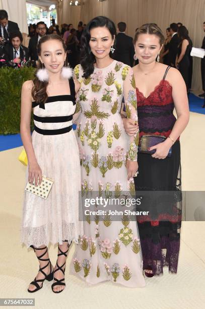 Chloe Murdoch, Wendi Deng and Grace Helen Murdoch attend the "Rei Kawakubo/Comme des Garcons: Art Of The In-Between" Costume Institute Gala at...