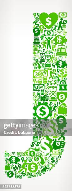 ilustraciones, imágenes clip art, dibujos animados e iconos de stock de fondo de icono de vector verde letra j dinero y finanzas - business person handing over a letter