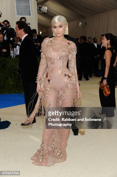 Kylie Jenner attends "Rei Kawakubo/Comme des Garcons: Art Of The In-Between" Costume Institute Gala - Arrivals at Metropolitan Museum of Art on May...