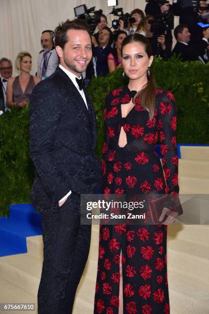 Derek Blasberg and Dasha Zhukova arrives at "Rei Kawakubo/Comme des Garcons: Art Of The In-Between" Costume Institute Gala at The Metropolitan Museum...