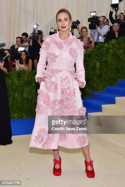 Elisabeth von Thurn und Taxis arrives at "Rei Kawakubo/Comme des Garcons: Art Of The In-Between" Costume Institute Gala at The Metropolitan Museum on...
