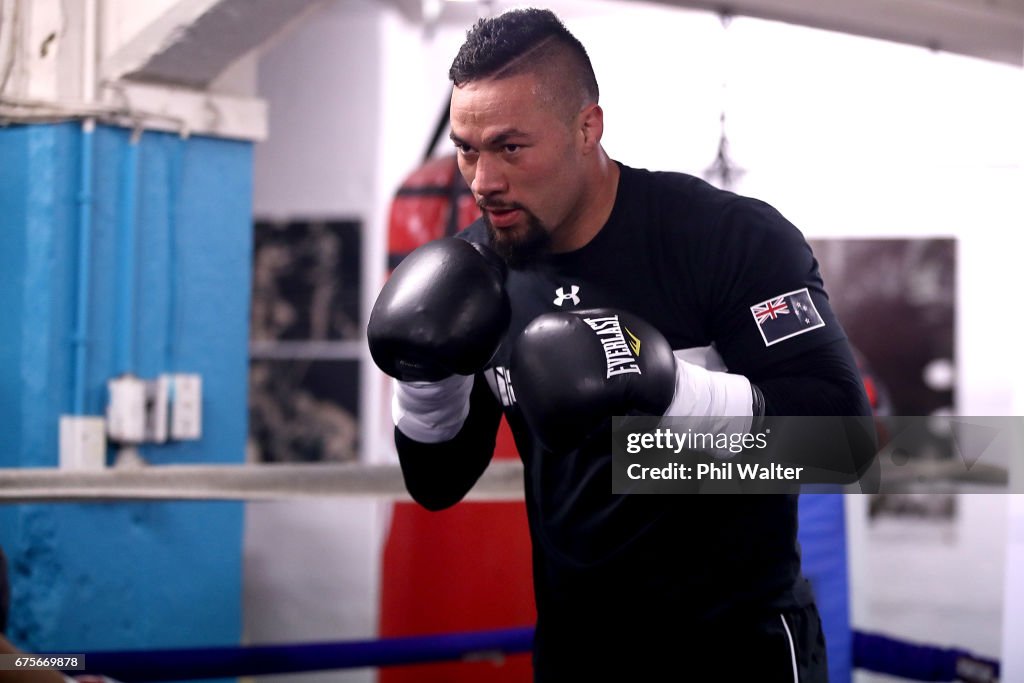 Joseph Parker Training Session