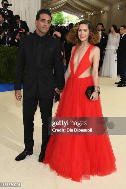 Actor Bobby Cannavale and Actress Rose Byrne attend the "Rei Kawakubo/Comme des Garcons: Art Of The In-Between" Costume Institute Gala at...