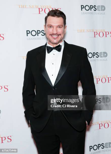 Paulo Szot attends the 2017 New York Pops Gala dinner at Mandarin Oriental Hotel on May 1, 2017 in New York City.