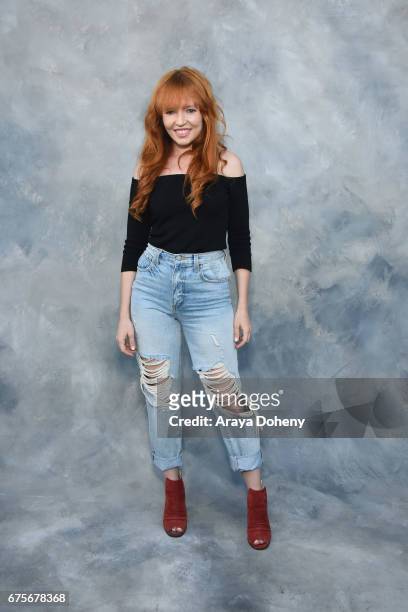 Stef Dawson attends the Australians in Film hosts the premiere of Spike TV's "I Am Heath Ledger" event on May 1, 2017 in Los Angeles, California.