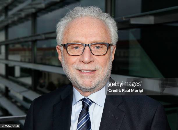 Jounalist Wolf Blitzer attends the 2017 James W. Foley Freedom Awards at the Newseum on May 1, 2017 in Washington, DC. The James W. Foley Legacy...