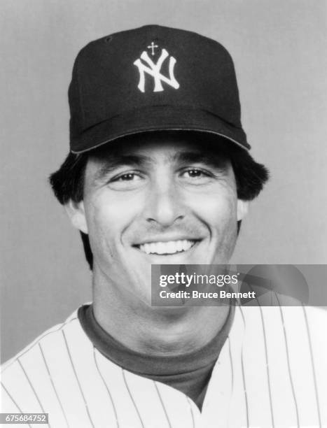 Bucky Dent of the New York Yankees poses for a portrait circa 1980 in St. Petersburg, Florida.