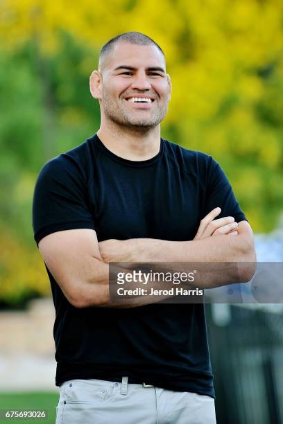 Cain Velasquez attends the 10th Annual George Lopez Celebrity Golf Classic at Lakeside Country Club on May 1, 2017 in Toluca Lake, California.