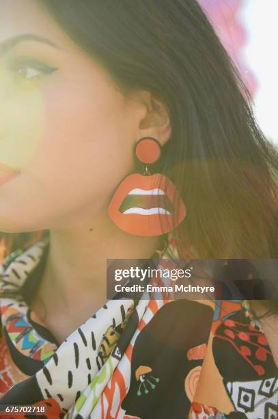 Festivalgoer attends day 1 of the 2017 Coachella Valley Music & Arts Festival at the Empire Polo Club on April 21, 2017 in Indio, California.