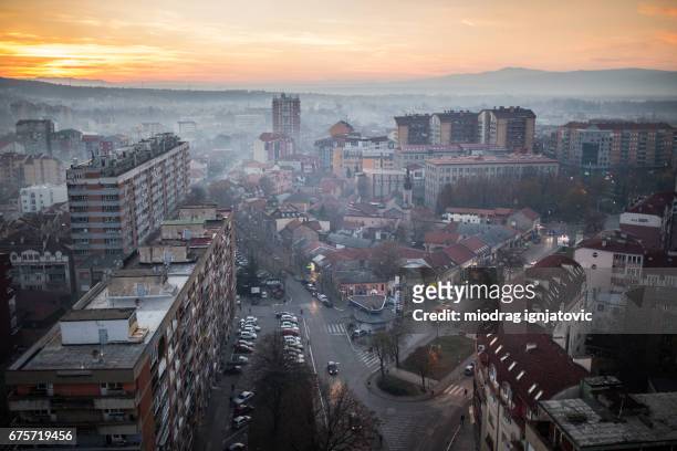 nis,serbia by night - nis serbia stock pictures, royalty-free photos & images