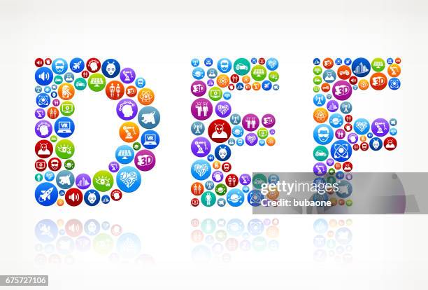 Def Icon Design Def Icons Photos and Premium High Res Pictures - Getty Images