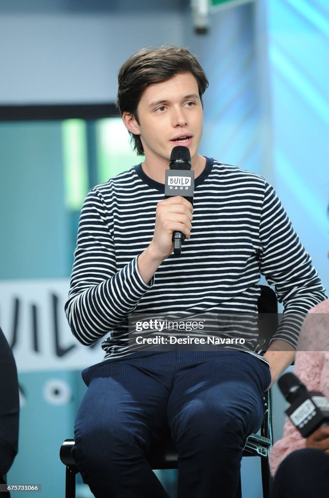 Actor Nick Robinson attends Build Series to discuss 'Everything