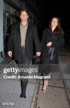 Actress Andie MacDowell and husband Rhett Hartzog attend a screening