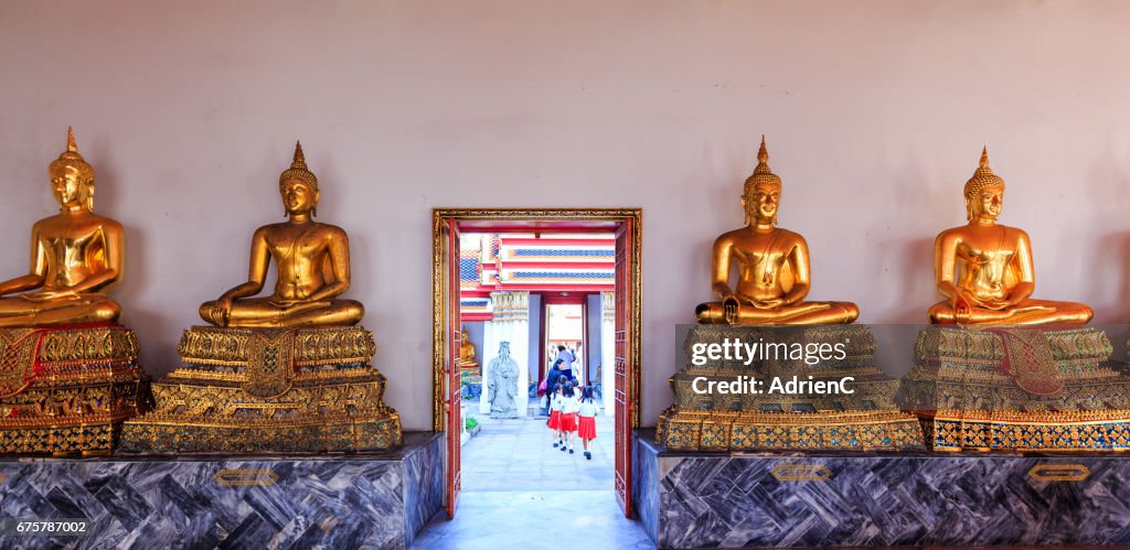 Wat Pho buddhist temple in Bangkok ( Thailand )