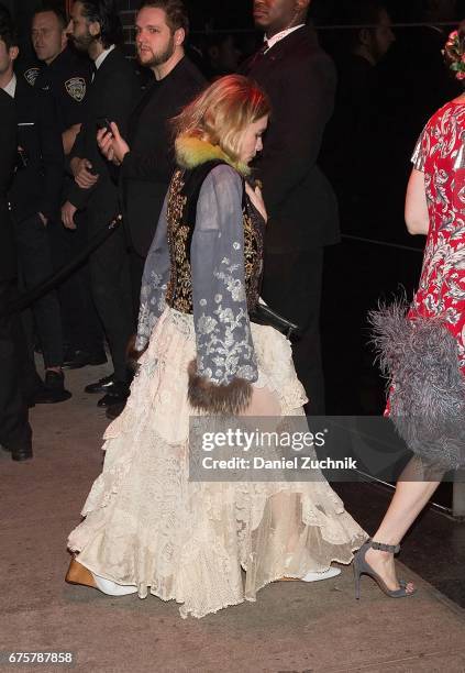 Ashley Olsen attends the Marc Jacobs afterparty of the Rei Kawakubo/Comme des Garcons: Art Of The In-Between Costume Institute Gala at the Boom Boom...