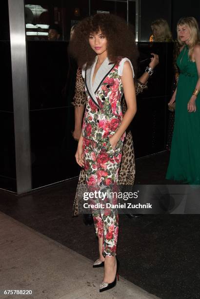 Zendaya attends the Marc Jacobs afterparty of the Rei Kawakubo/Comme des Garcons: Art Of The In-Between Costume Institute Gala at the Boom Boom Room...