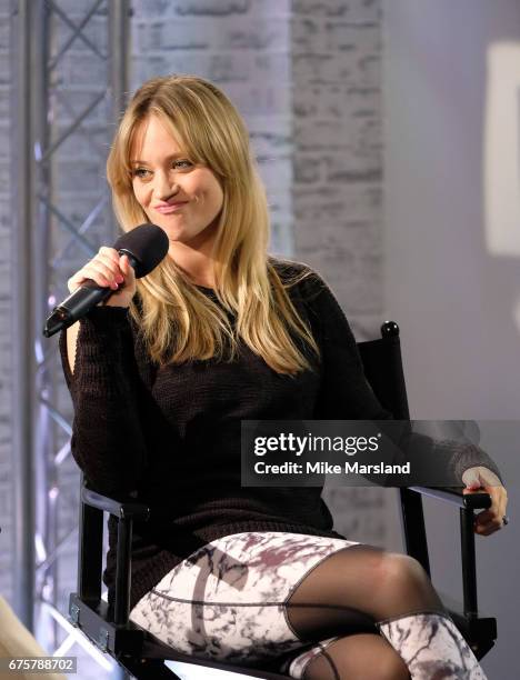 Kimberley Wyatt speaks at the Build LDN event at AOL London on May 2, 2017 in London, England.