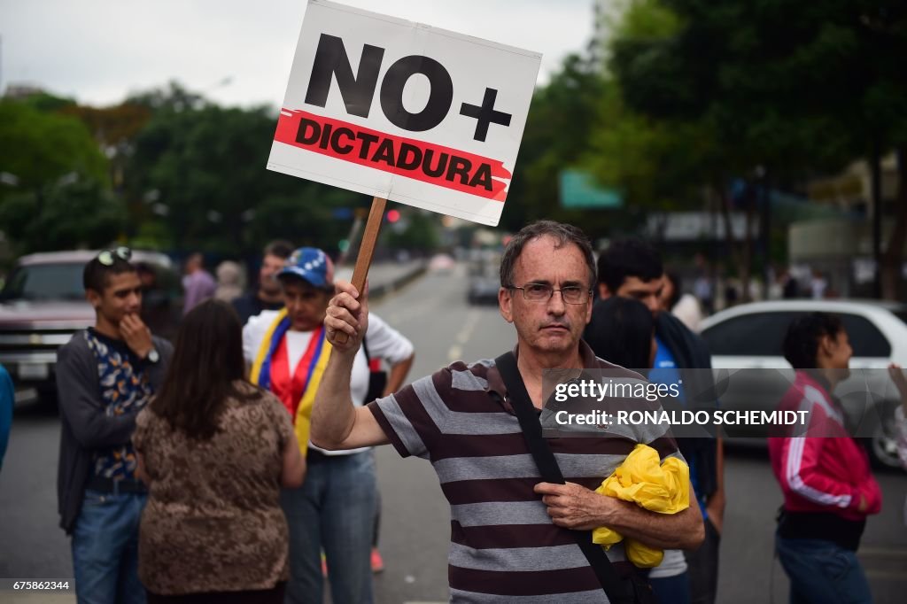 VENEZUELA-CRISIS-OPPOSITION-PROTEST