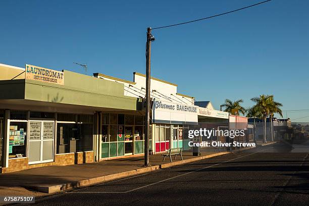 main street, clermont - shop sign stock pictures, royalty-free photos & images