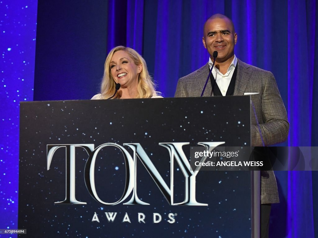 US-ENTERTAINMENT-THEATRE-TONY-NOMINATIONS