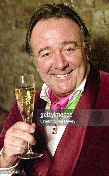 Welsh socialite and playboy Sir David St Vincent "Dai" Llewellyn, 4th Baronet , 10th December 1999.