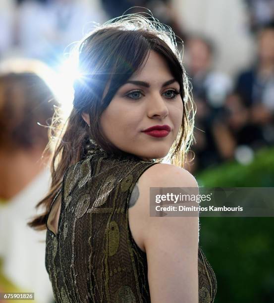 Frances Bean Cobain attends the 'Rei Kawakubo/Comme des Garcons: Art Of The In-Between' Costume Institute Gala at Metropolitan Museum of Art on May...