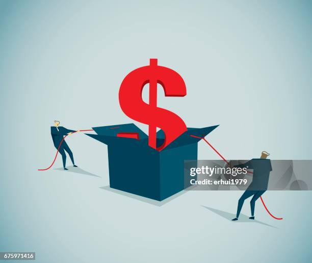 surprise - empty box stock illustrations