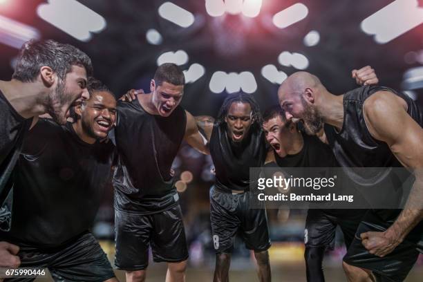 basketball players celebrating - basketball sport team stock pictures, royalty-free photos & images
