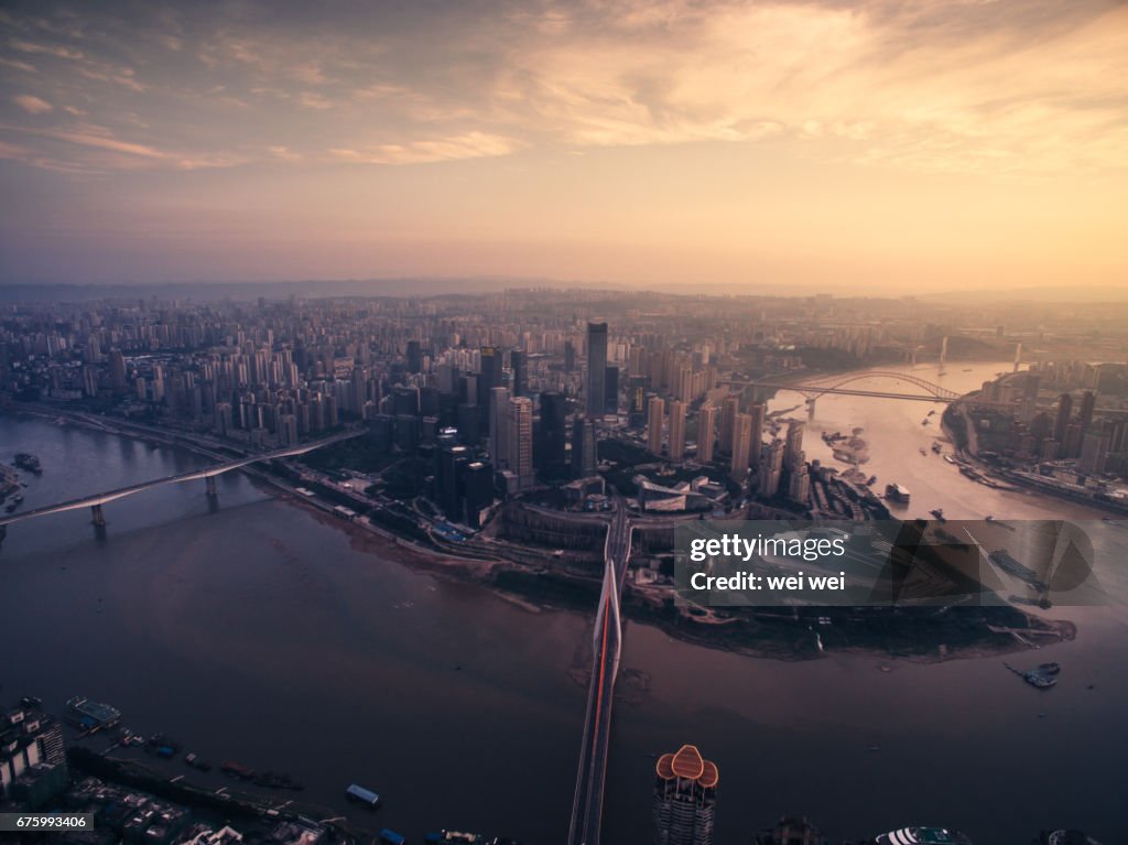 Cityscape and skyline of chongqing