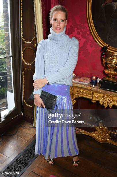 Caroline Winberg attends the Harper's Bazaar 150th Anniversary Party at William Kent House at The Ritz on May 2, 2017 in London, England.