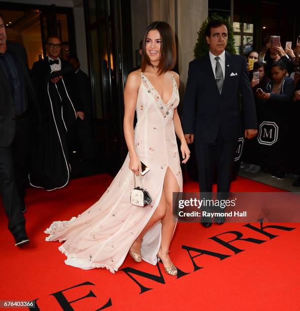 Selena Gomez attend the 'Rei Kawakubo/Comme des Garcons: Art Of The In-Between' Costume Institute Gala at Metropolitan Museum of Art on May 1, 2017...