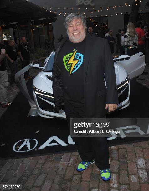 Founder Steve Wozniak at The WOZ Party Meet and Greet with Silicon Valley Comic Con Founder Steve Wozniak held at SP2 Communal Bar + Restaurant on...