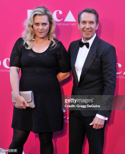Artist Jeff Koons arrives at the MOCA Gala 2017 at The Geffen Contemporary at MOCA on April 29, 2017 in Los Angeles, California.