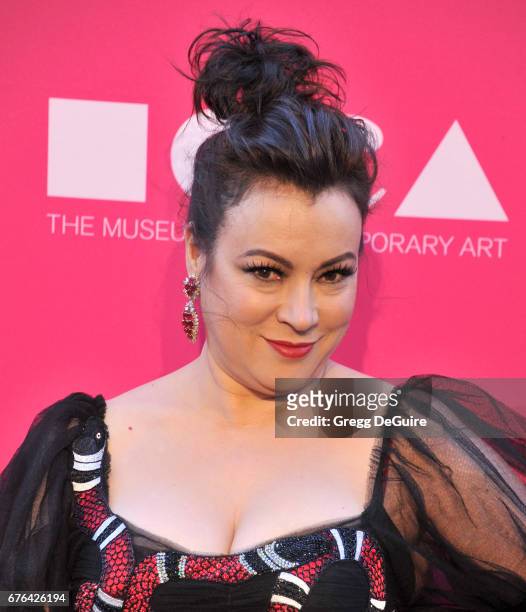 Jennifer Tilly arrives at the MOCA Gala 2017 at The Geffen Contemporary at MOCA on April 29, 2017 in Los Angeles, California.