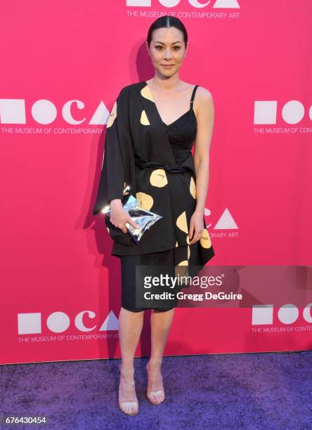 China Chow arrives at the MOCA Gala 2017 at The Geffen Contemporary at MOCA on April 29, 2017 in Los Angeles, California.