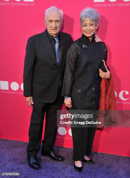 Frank Gehry arrives at the MOCA Gala 2017 at The Geffen Contemporary at MOCA on April 29, 2017 in Los Angeles, California.