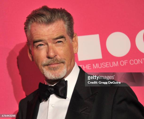 Pierce Brosnan arrives at the MOCA Gala 2017 at The Geffen Contemporary at MOCA on April 29, 2017 in Los Angeles, California.