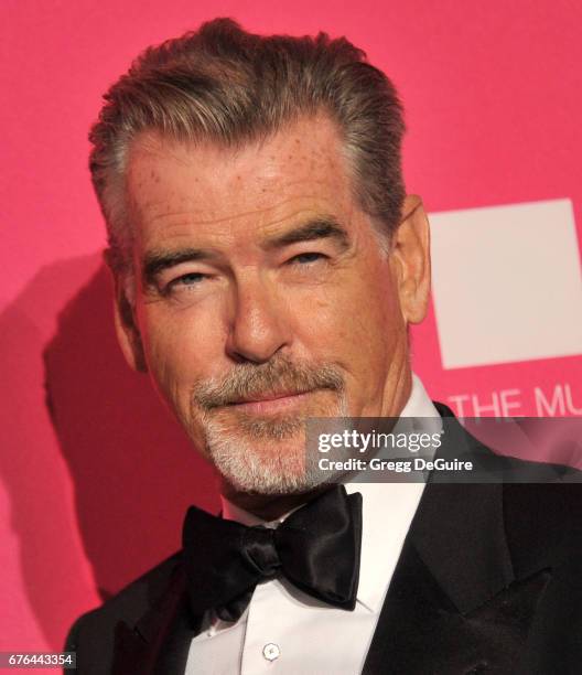 Pierce Brosnan arrives at the MOCA Gala 2017 at The Geffen Contemporary at MOCA on April 29, 2017 in Los Angeles, California.