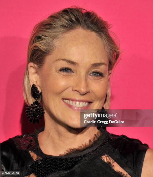 Sharon Stone arrives at the MOCA Gala 2017 at The Geffen Contemporary at MOCA on April 29, 2017 in Los Angeles, California.