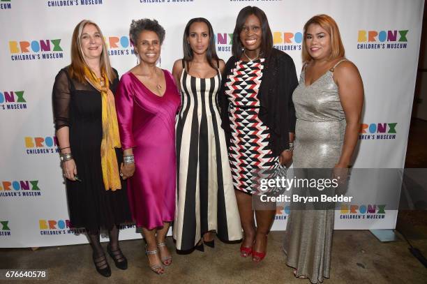 Executive Director Carla Precht, President Hope Harley, Honoree Kerry Washington, Council Member Vanessa L. Gibbons and City Council Member Annabel...