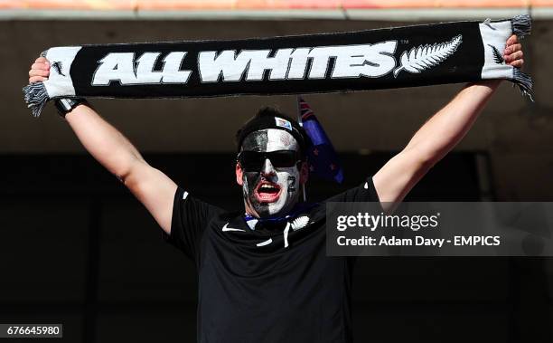 New Zealand fan in the stands