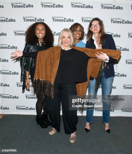 Janet Mock, Sheila Nevins, Gayle King and Jenna Lyons Times Talks in Conversation: Sheila Nevins with Gayle King, Jenna Lyons and Janet Mock at New...