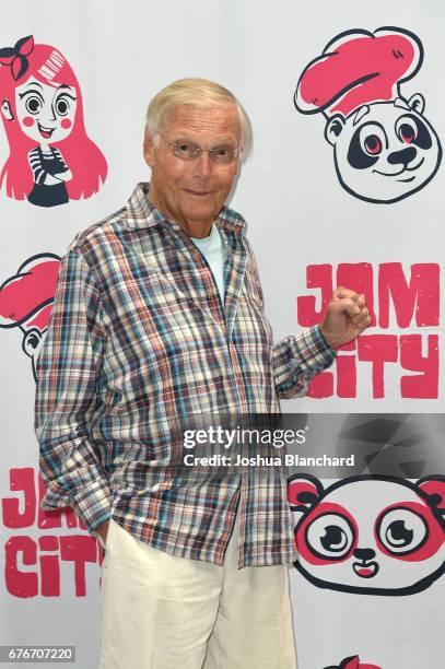 Adam West attends "Family Guy Another Freakin' Mobile Game" Live Stream on May 2, 2017 in Culver City, California.