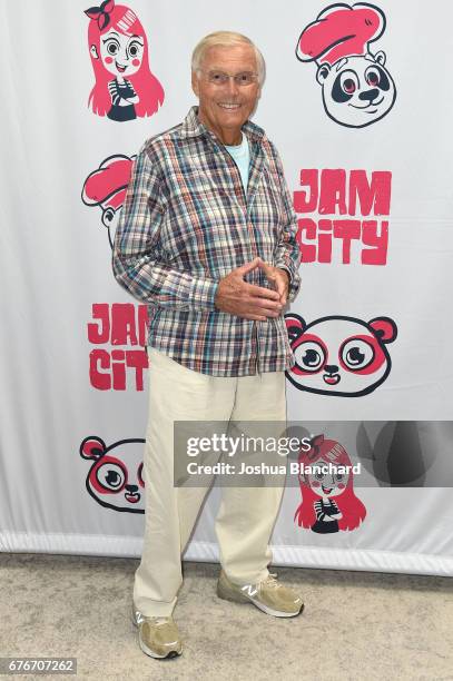 Adam West attends "Family Guy Another Freakin' Mobile Game" Live Stream on May 2, 2017 in Culver City, California.